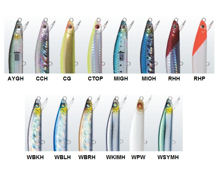 Yamashita Maria Chase SW mm. 125 gr. 19.5 colore RHP